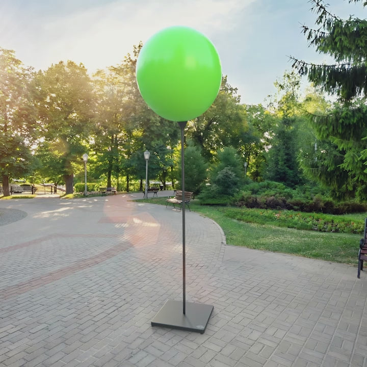 Äppelgrön ballong 90 cm
