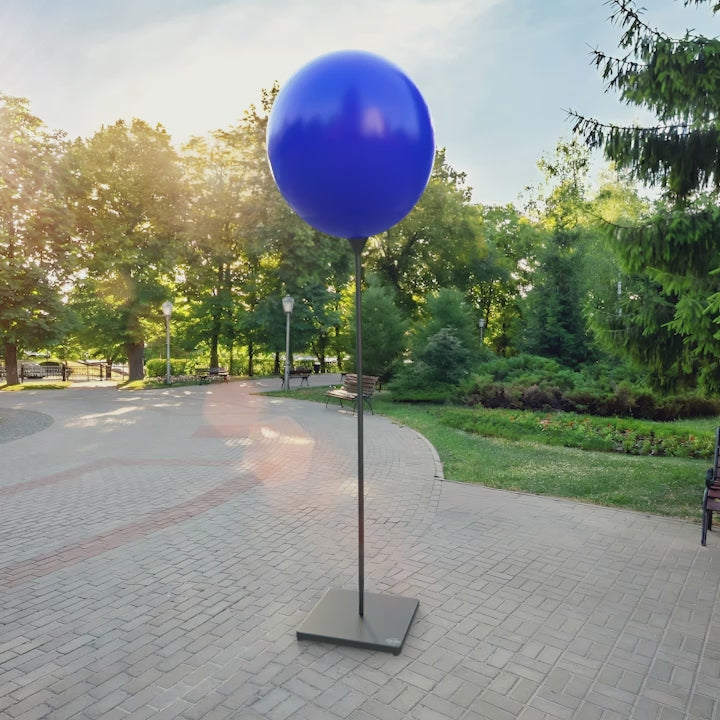 Mörkblå ballong 90 cm