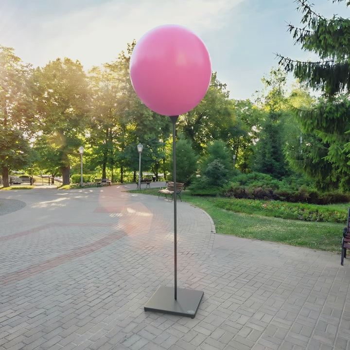 Rosa ballong 90 cm